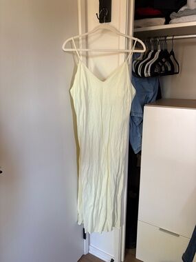 a new day Pale Yellow Slip Dress